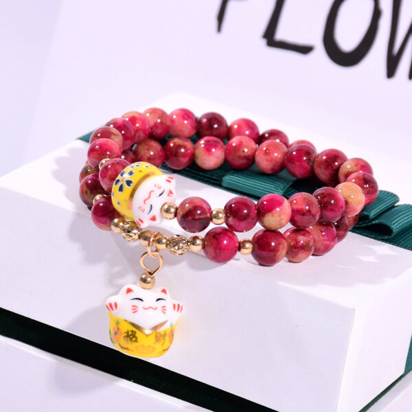 Powder crystal multilayer crystal bracelet - Image 7