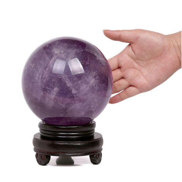 Polished And Polished Furnishings With Crystal Ball - Image 3