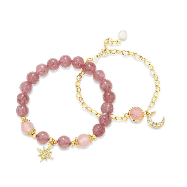 Strawberry Crystal Crystal Bracelet Women - Image 5