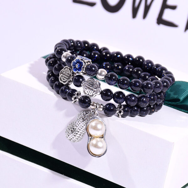 Powder crystal multilayer crystal bracelet - Image 9