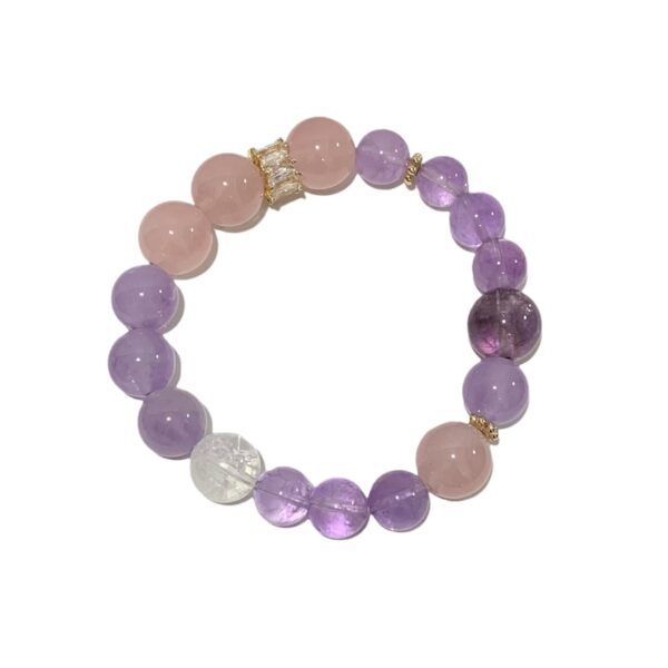 Natural Crystal Amethyst Crystal Bracelet - Image 6