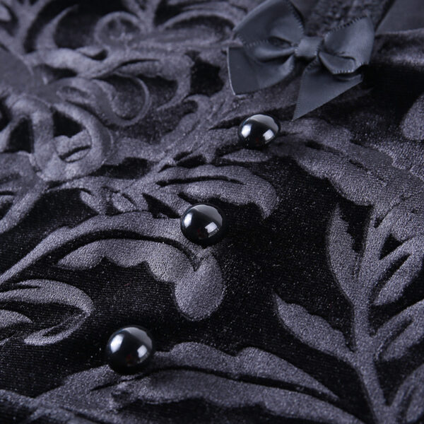 European and American dark niche style lace dress - Image 3