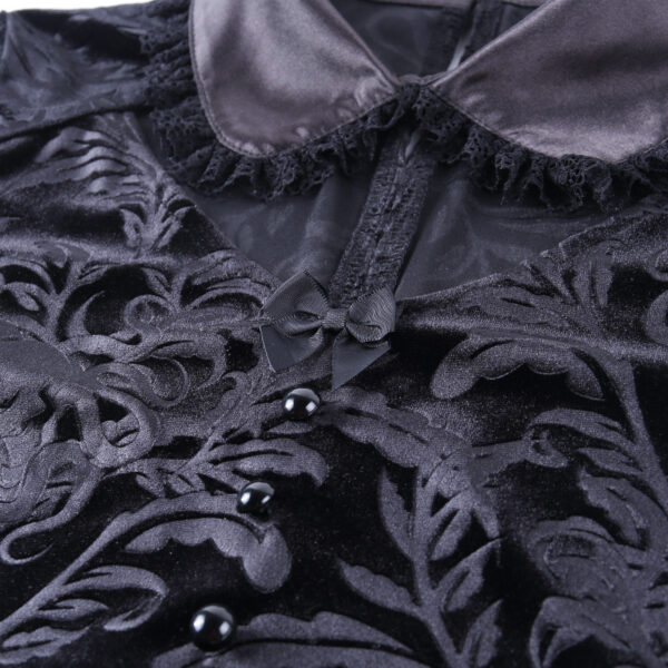 European and American dark niche style lace dress - Image 10