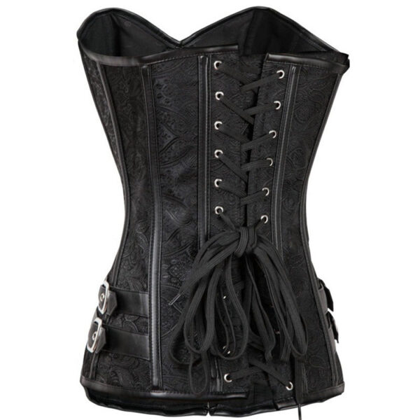 Jacquard Gothic Vintage Corset Court - Image 4