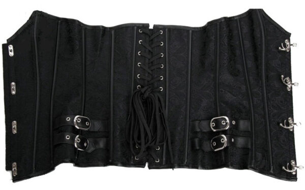 Jacquard Gothic Vintage Corset Court - Image 7