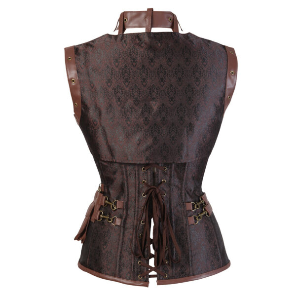 Retro Gothic Punk Corset - Image 3